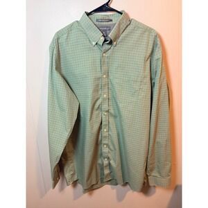 Eddie Bauer Set of Mens Wrinkle Free Relaxed Fit Plaid Button Down Shirts‎ TL